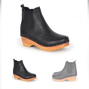 Troentorp Bootie Clogs, 37, Rockwell Black vegan